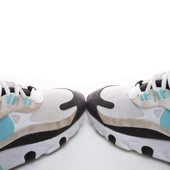 NIKE Air Max 270 React Photon Dust Aurora Green Black women's size 6.5 - Picture 10 of 11